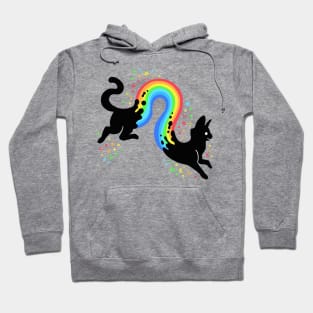 Rainbow Cat Snake 1 Hoodie